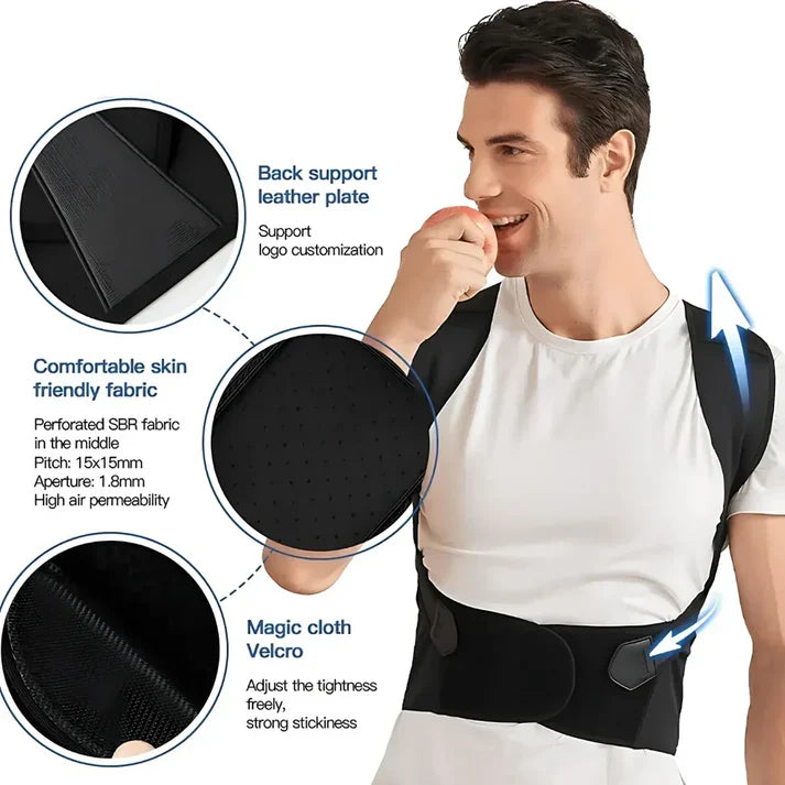 PostureWise™ ProAlign Unisex Posture Corrector Belt