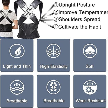 PostureWise™ ProAlign Unisex Posture Corrector Belt
